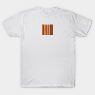 Abstract Terracotta Line Art T-Shirt